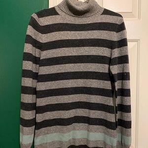 Grey striped Sisley men’s slim fit